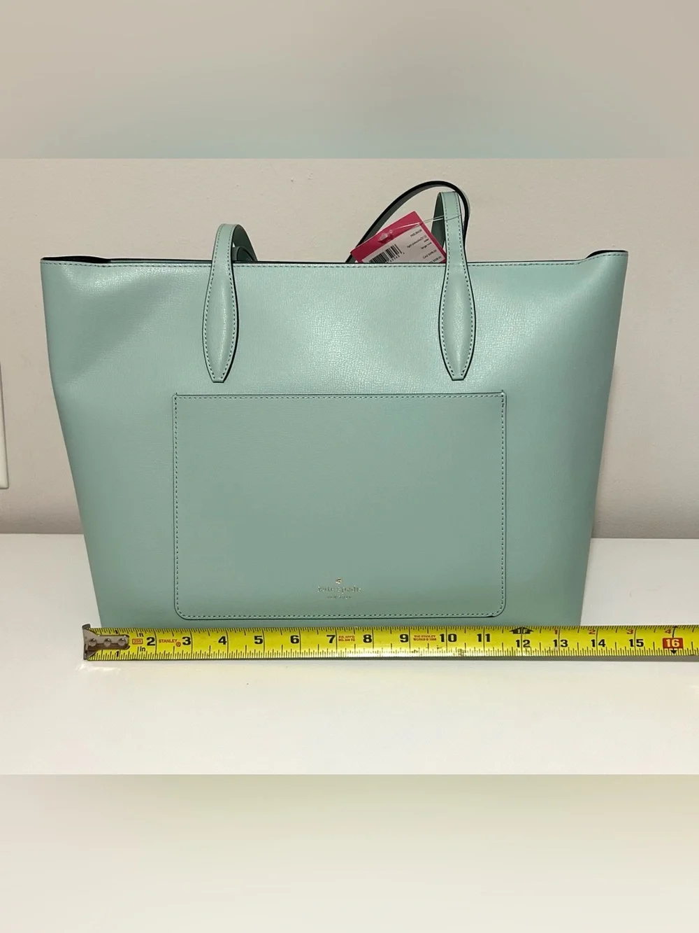 NWT Kate Spade Large Mint Green Tote with Dust Bag